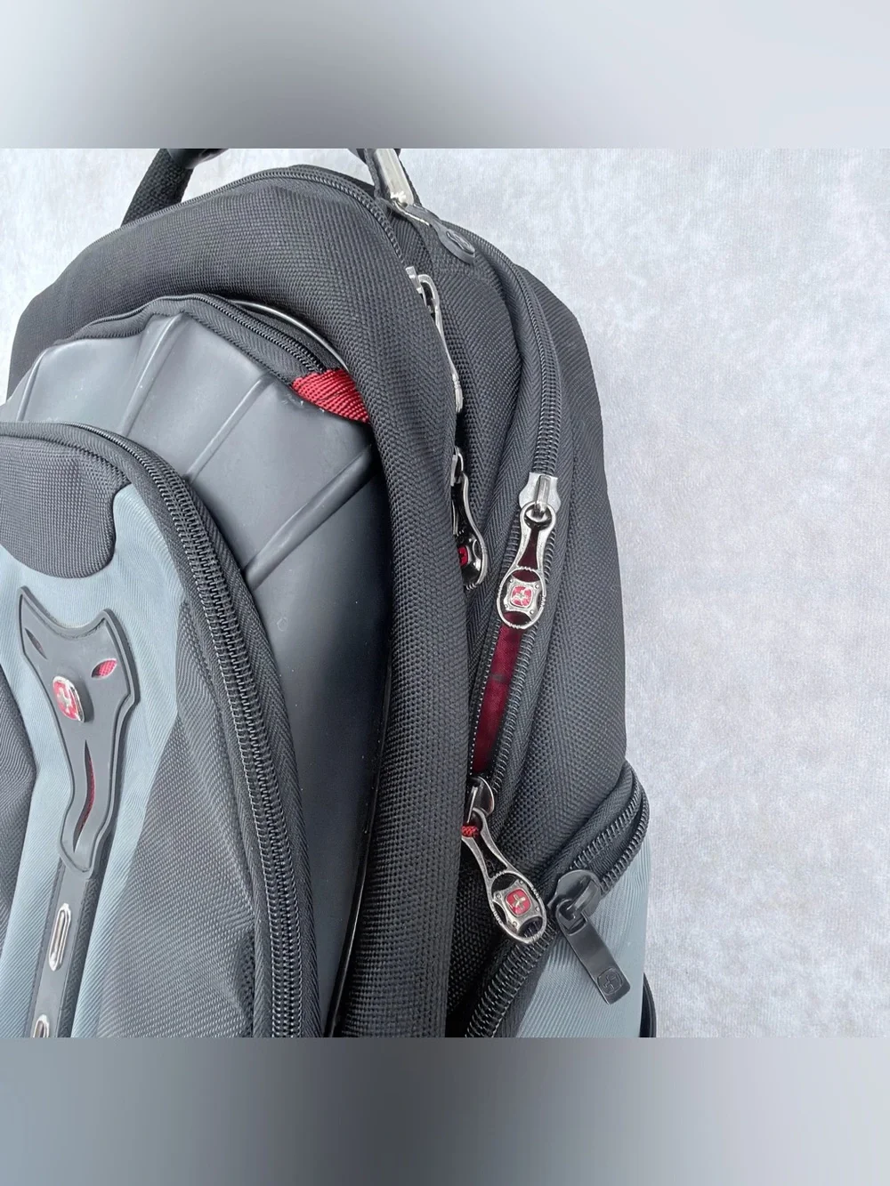 SwissGear Wenger Black & Gray Laptop Backpack